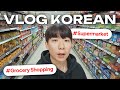 Vlog korean big grocery store in korea
