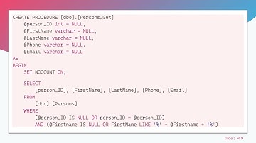 Resolving SQL Stored Procedure Issues: Why Your Search Function Might Not be Working as Expected