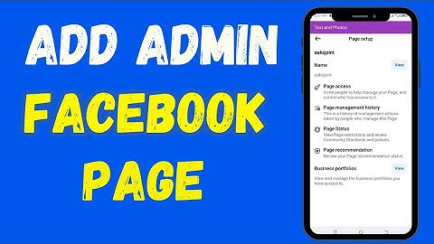 How To Add Admin To Facebook Page (2024)