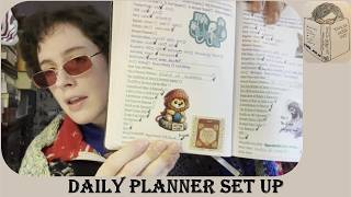 Daily Planner Set Up @tahlia__nerds_out