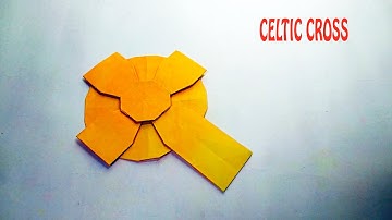 CELTIC CROSS | Origami tutorial by Magic Folds