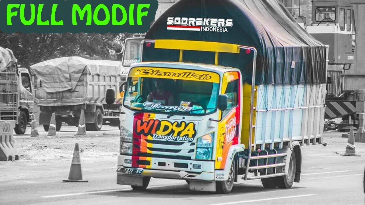 MODIFIKASI TRUK  ISUZU  ELF NMR  71  YouTube