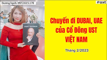 Cổ đông UST VIỆT NAM trực tiếp sang thăm và trải nghiệm công nghệ USKY tại SRTIP, SHARJAH, UAE #ust