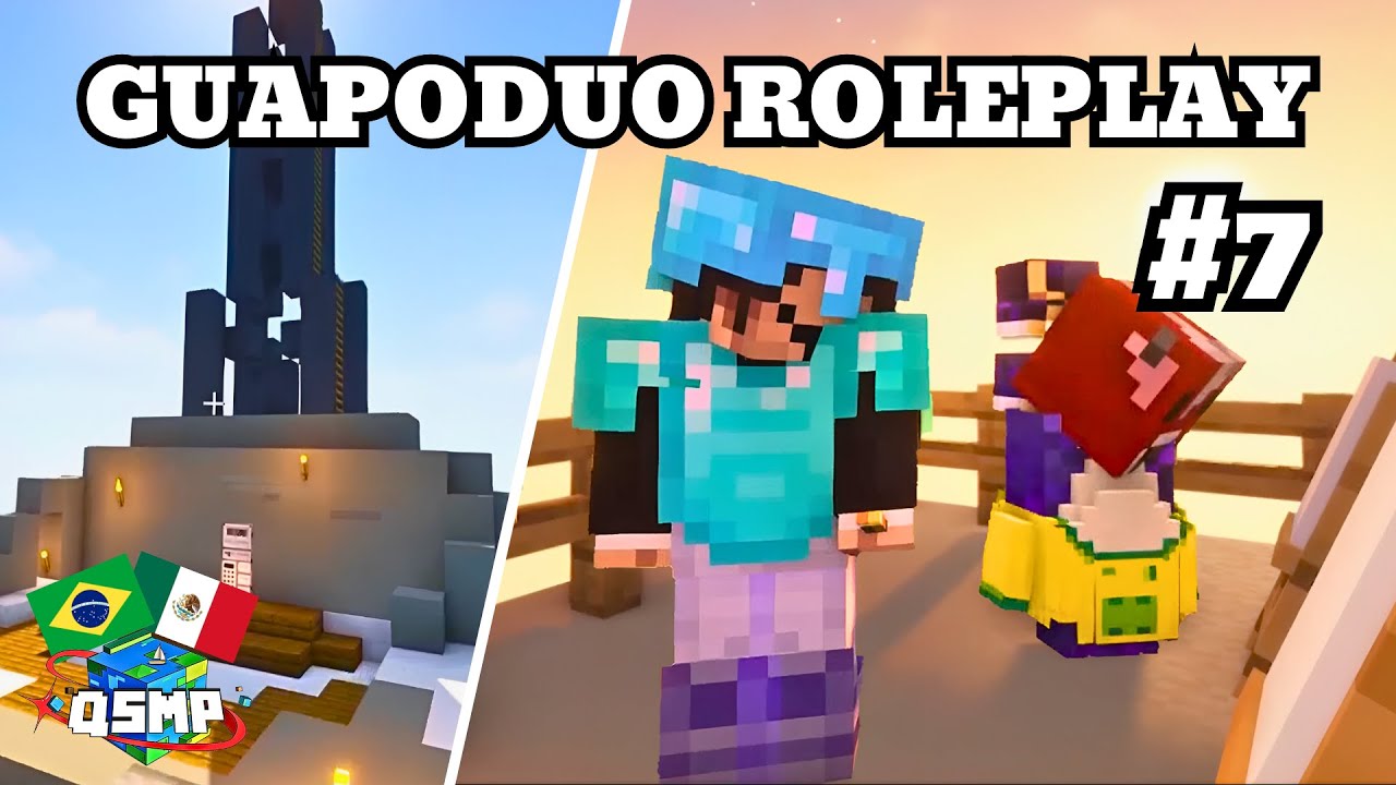 Base GUAPITA, Richarlyson shipper and Hanging out | Guapoduo Roleplay #7 | QSMP