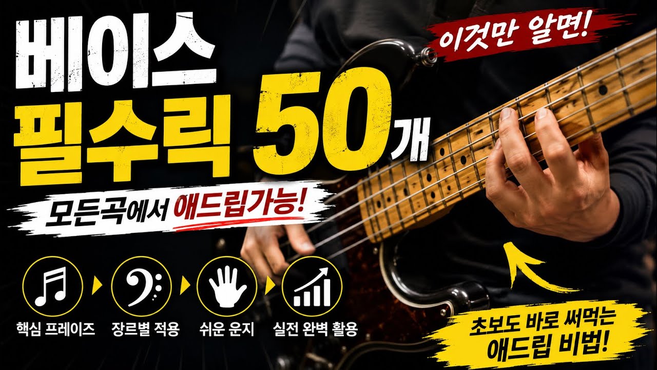 50개만 무조건 반복하세요. 한방에 정리했어요. 가요. CCM. 7080모두 자주 쓰는 애드립