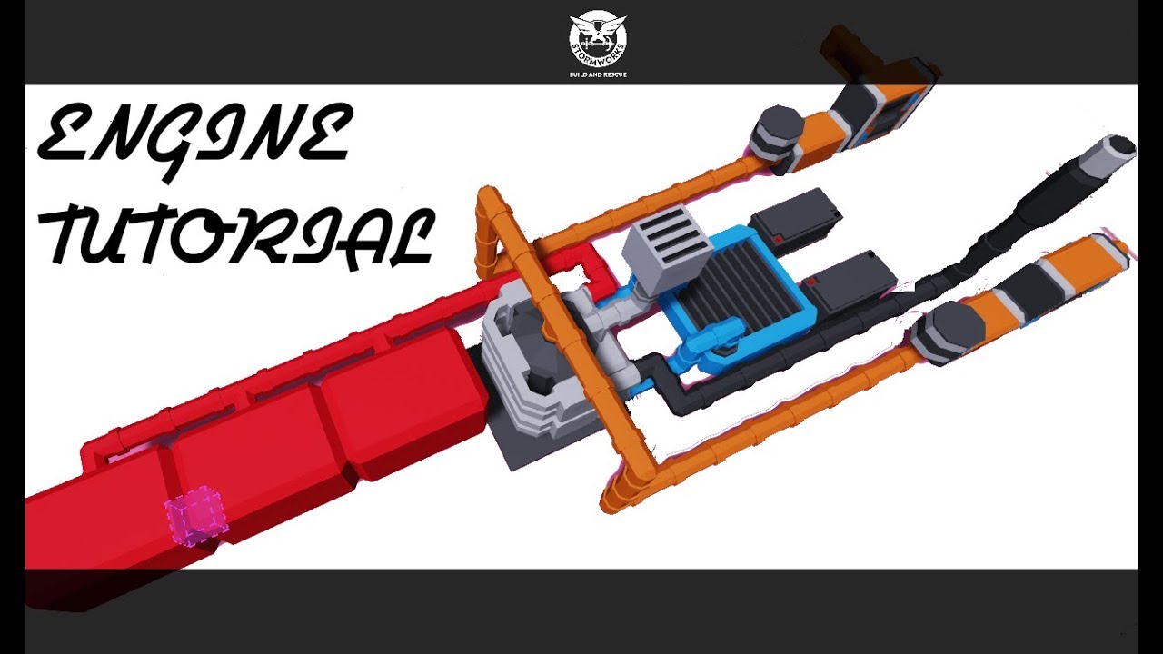 Stormworks B&R l Engine Tutorial for beginners - YouTube