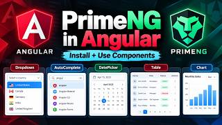 How to Use PrimeNG in Angular | Installation & Components with Practical Examples