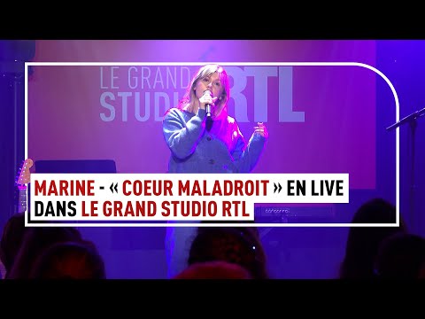 Marine Cœur Maladroit Live Le Grand Studio RTL