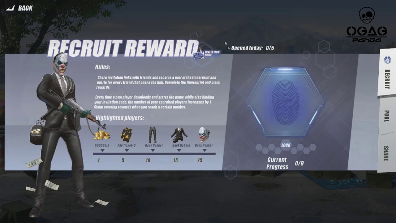 ROS - Recruit Reward for PC