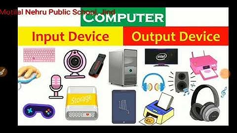 Class-5 Computer Lesson-2(Input and Output Devices) Part-2
