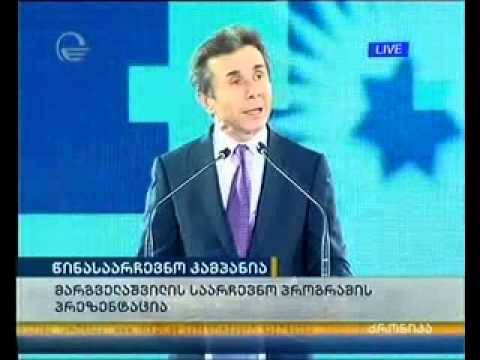 მარგველაშვილის საარჩევნო პროგრამის პრეზენტაცია