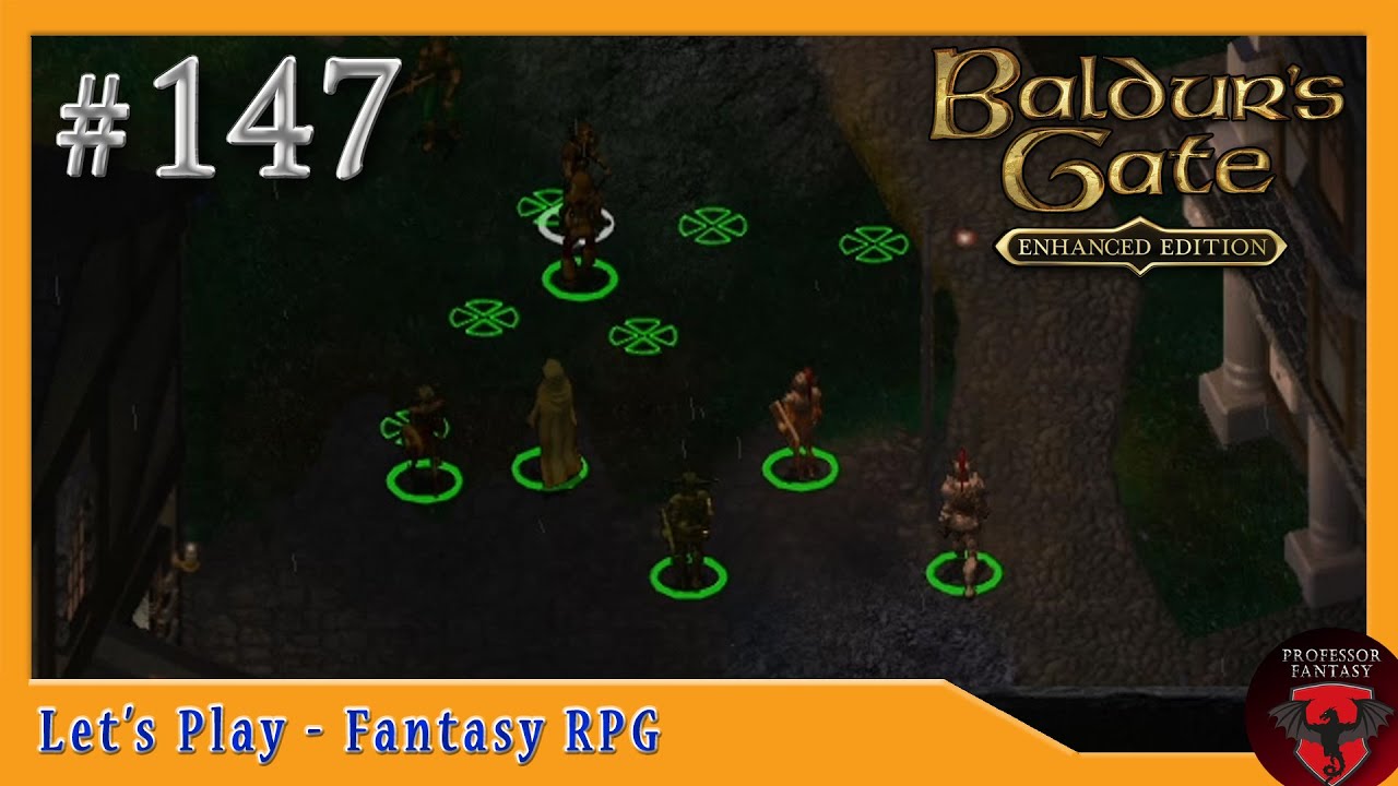 Let's Play Baldur's Gate 147 Marek und Lothander (Enhanced Edition / AD&D Regeln / blind