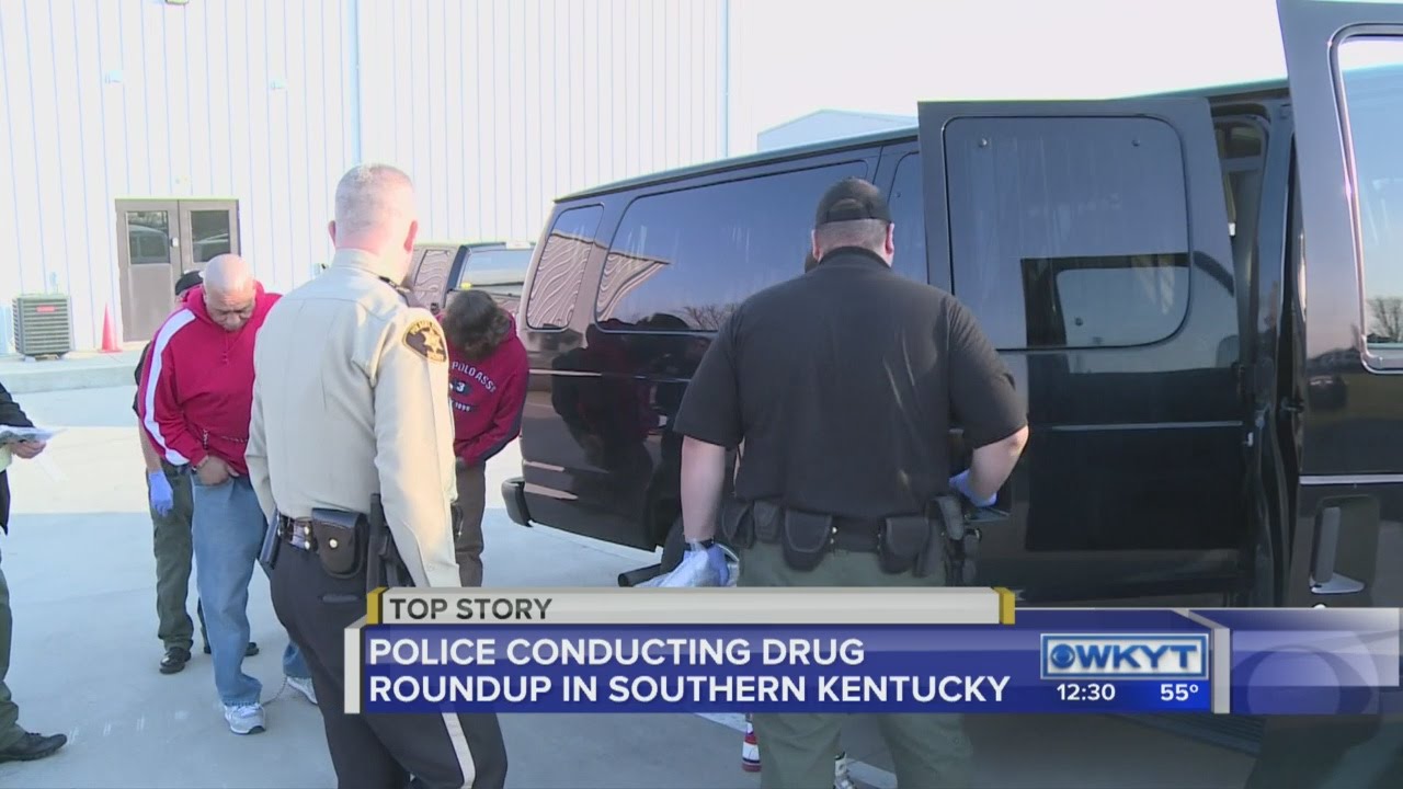 Drug roundup in Pulaski County - YouTube