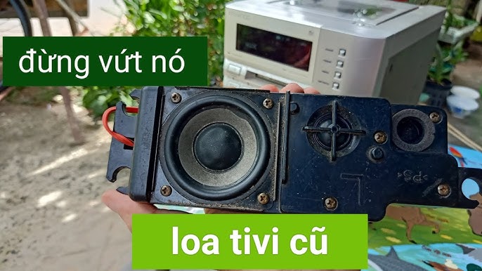 Tái sử dụng lại loa tivi cũ không sử dụng - YouTube