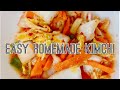 EASY HOMEMADE KIMCHI | 简单泡菜 050920