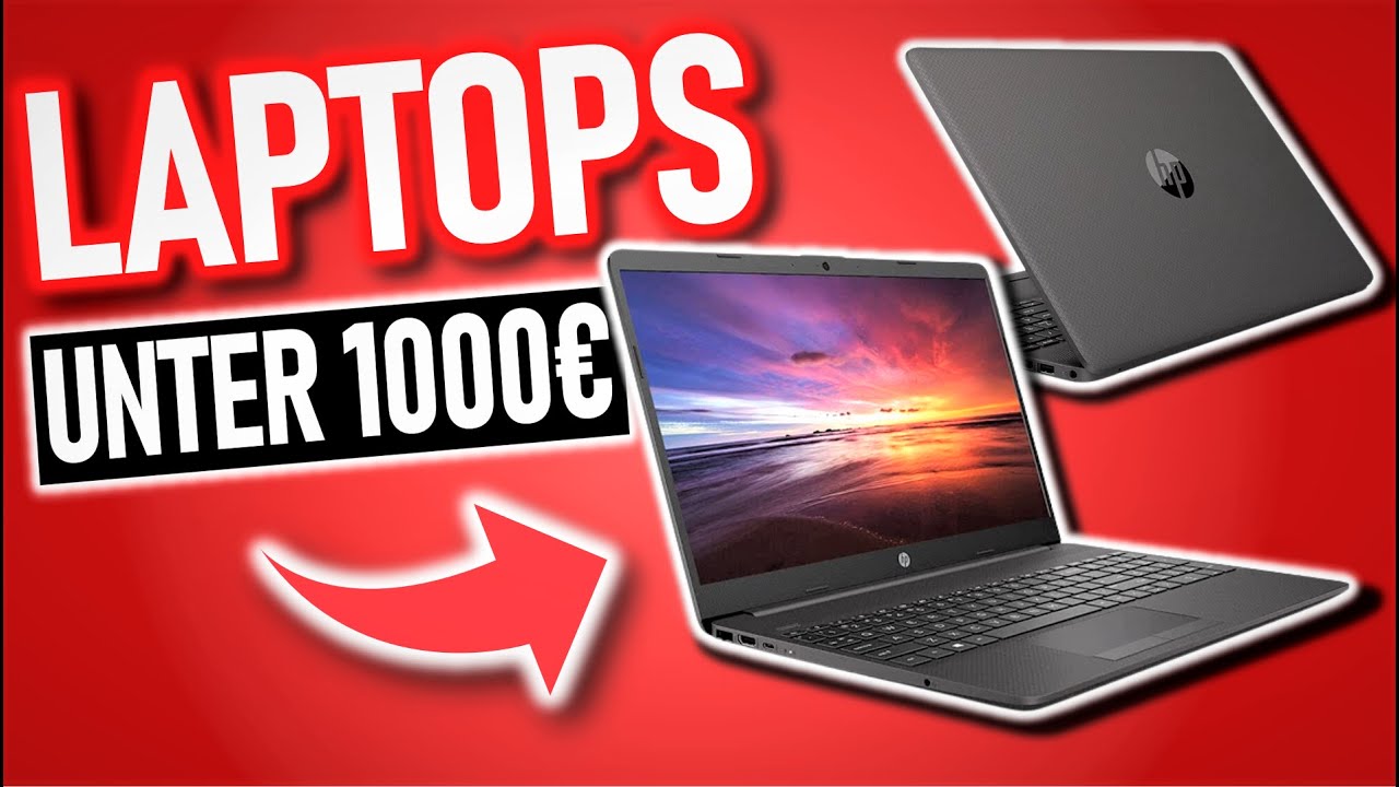 Die besten LAPTOPS unter 1000€ | Top 3 Laptops unter 1000€
