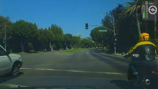 Part of our 1,000+ mile challenge: Driving autonomously from Beverly Drive to Sunset Blvd
