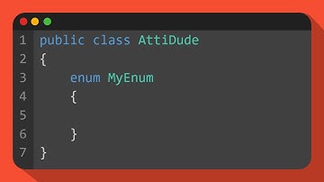 C# Master Course Part 19 - Enums in C# | AttiDude