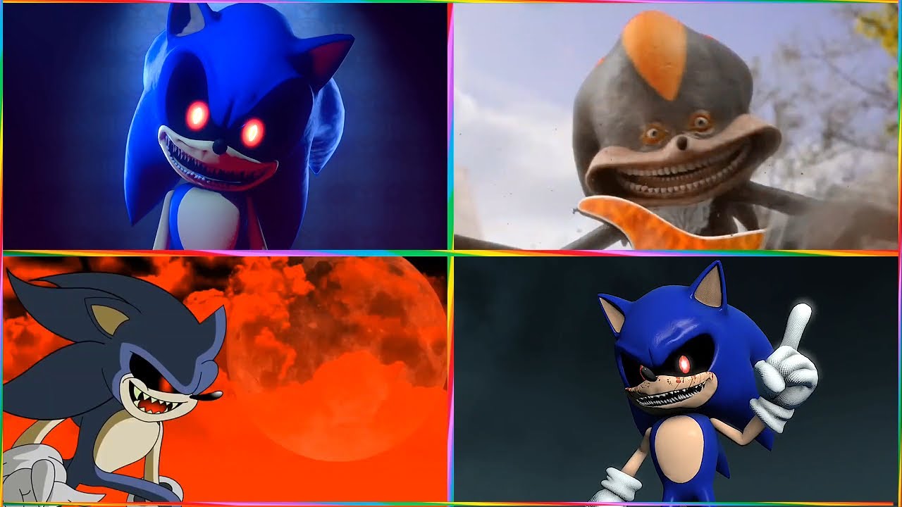 Sonic vs Sonic.exe 😱 | Coffin Dance Animation (AI 3D)