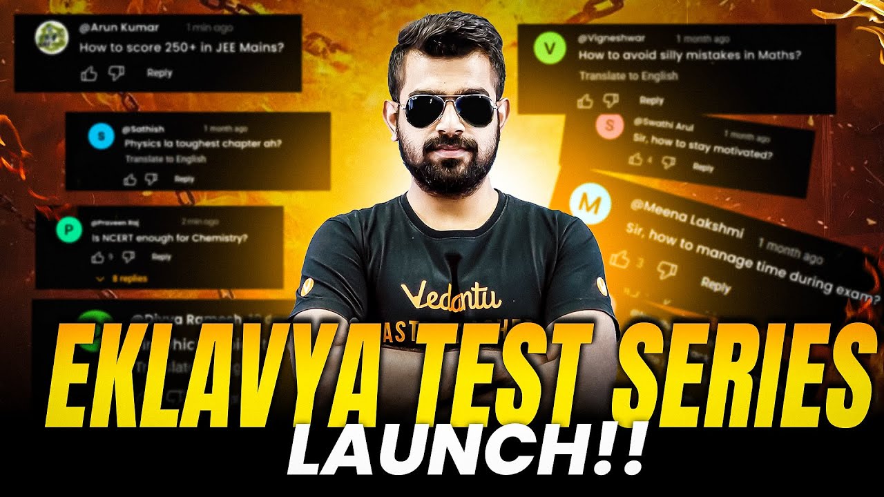 EKLAVYA JEE Main TEST SERIES | Crack JEE 2026 With Confidence | Shimon Sir