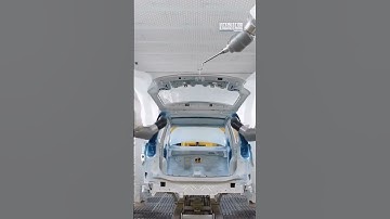 #robots  Transforming Car Painting #ai #ailearning #robotics #technology #aiinnovation #technology