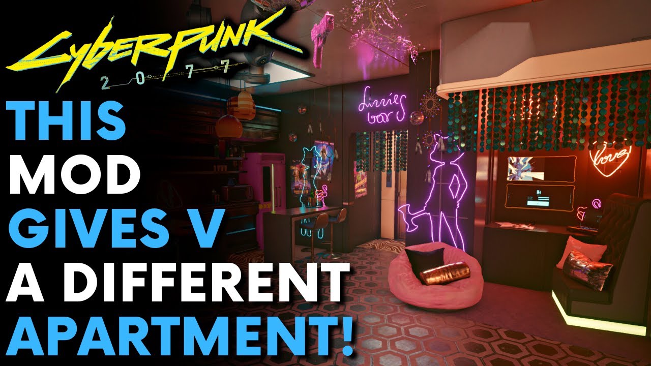 Cyberpunk 2077 - Give V's Apartment A New Look With The Impressive Apartment - Fit For A Mox Mod!