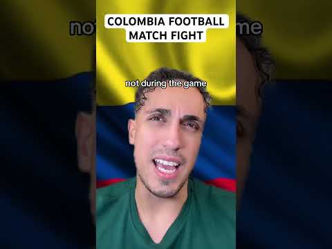 Colombia Football Match