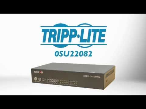 Minicom by Tripp Lite 16-Port KVM Switch 0SU22082