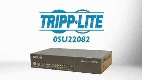 Minicom by Tripp Lite 16-Port KVM Switch 0SU22082