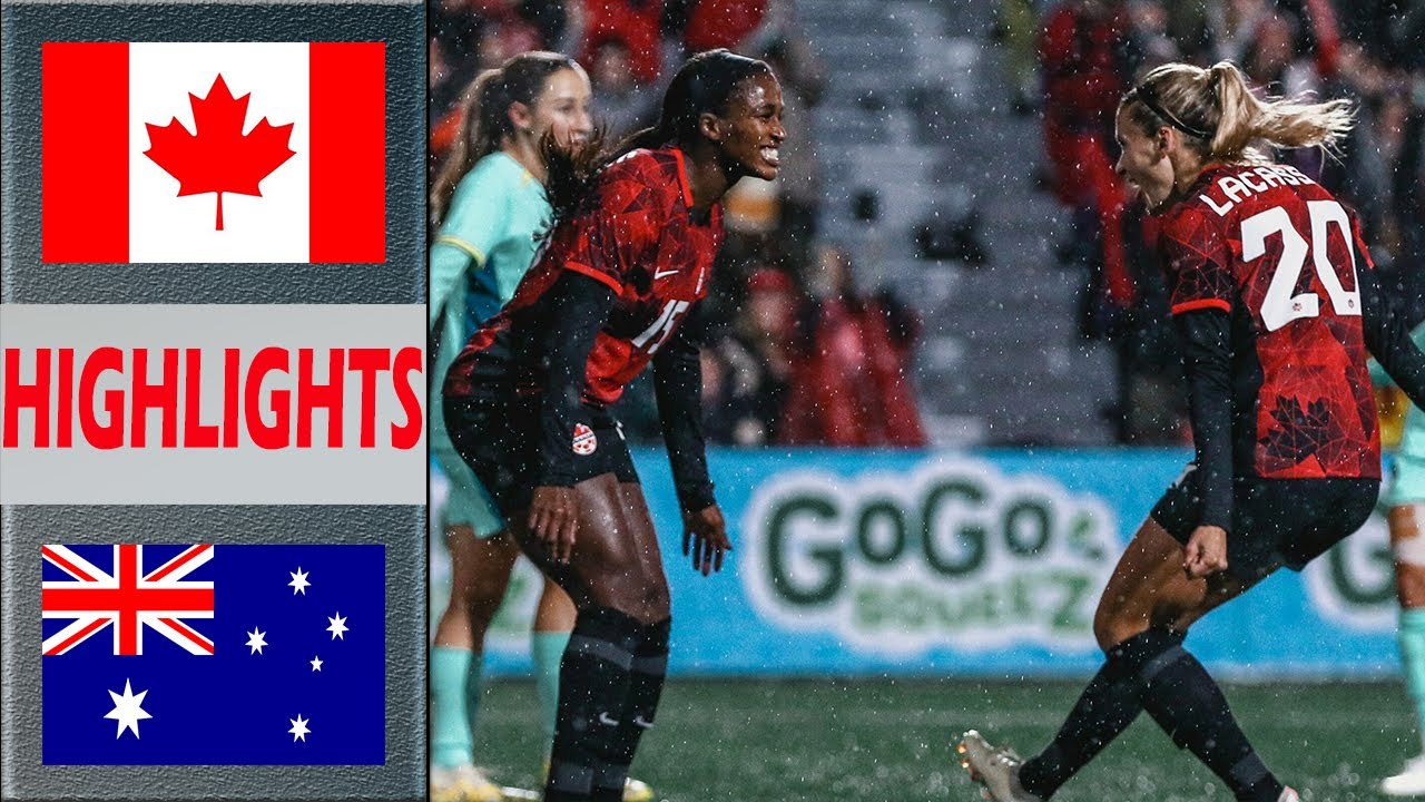 Canada vs Australia Highlights | Women's Football Friendly International | 12.6.2023