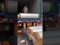 Practical Loading & Unloading Craft For Roll-Shaped Goods On Highway Transport