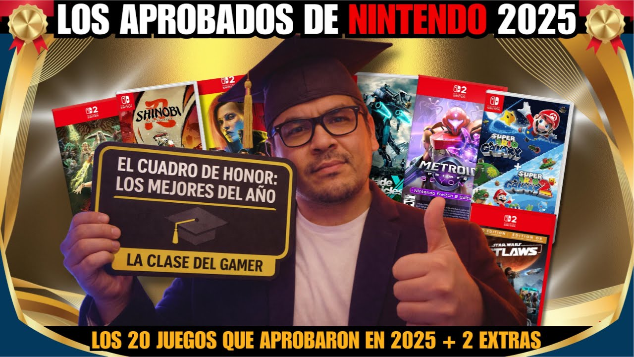 Los 20 Mejores Juegos de Nintendo 2025 + 2 Sorpresas