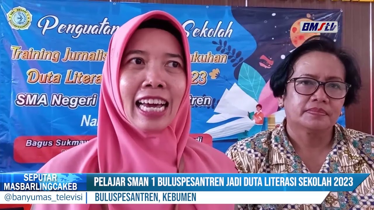 PELAJAR SMAN 1 BULUSPESANTREN JADI DUTA LITERASI SEKOLAH 2023