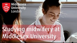 Studying midwifery at Middlesex University