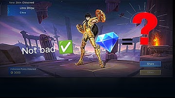 Finally 😍 I Got Libra Shiryu Chou Skin Using FREE Tokens! | Cheap Diamond Trick | MLBB 2025