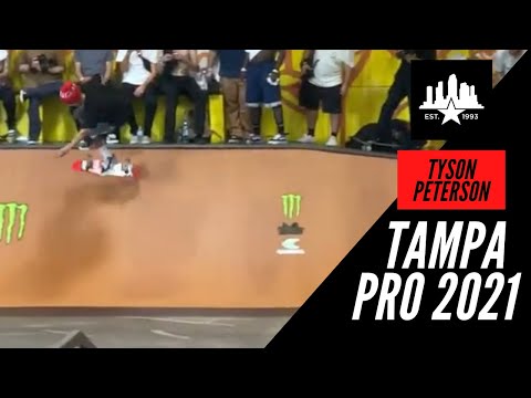 TYSON PETERSON TAMPA PRO 2021 QUALIFIERS TRICK OF THE WEEKEND