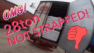 Trucker Jay in the UK: How to strap a trailer