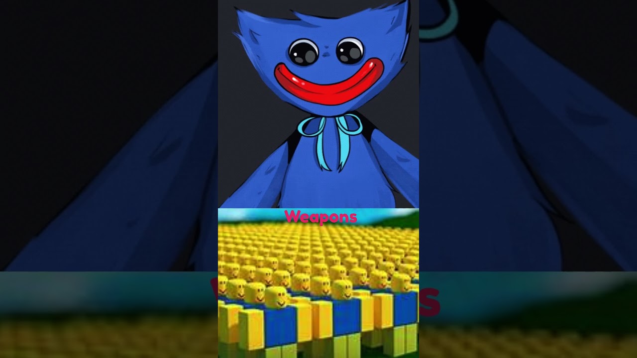 Noob vs huggy wuggy