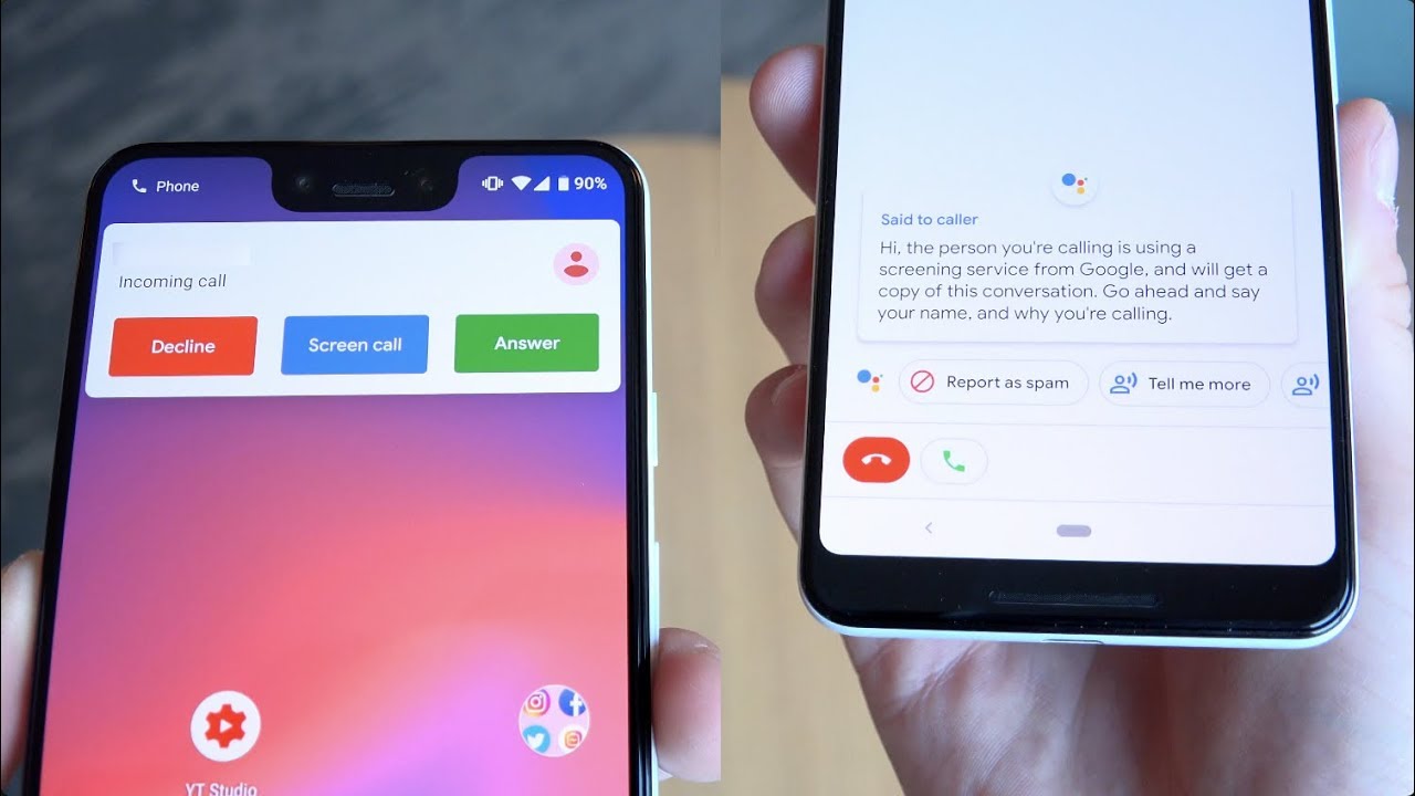 Google Screen Call — изучаем главную функцию Pixel 3. Фото.