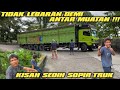 Day 1 lebaran !!! kisah sedih sopir truk tribal di sitinjau lauik, antar muatan di hari lebaran