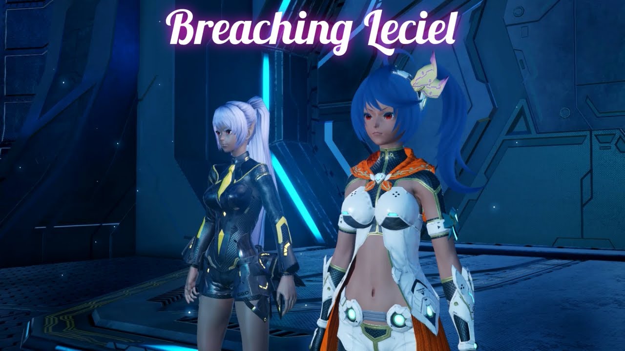 [PSO2:NGS] BREACHING LECIEL MAEVA AND AINA GO SAVE MANON !!! 🤠 🤠 PART 1