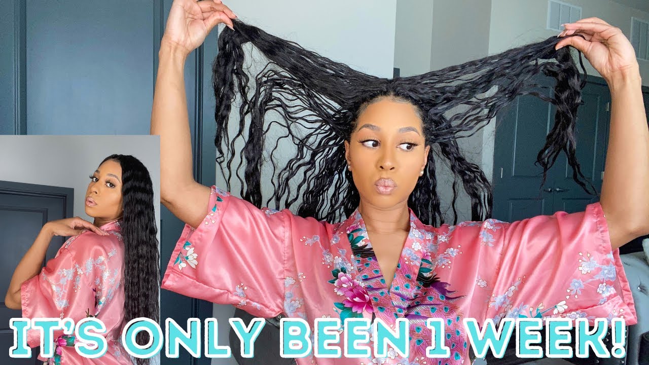 TAKING OUT MY HUMAN HAIR CROCHET BRAIDS MAINTENANCE FINAL THOUGHTS