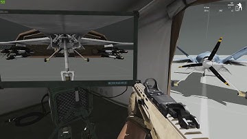 UAV Control Tent (Editor Template - No Scripts Needed)