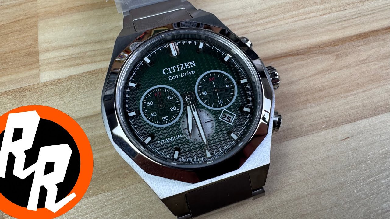 時計 SENTIA Citizen Zenshin Senkei Titanium Chrono (Trifecta Watches) - YouTube