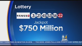 Powerball Jackpot Grows To $750 Million