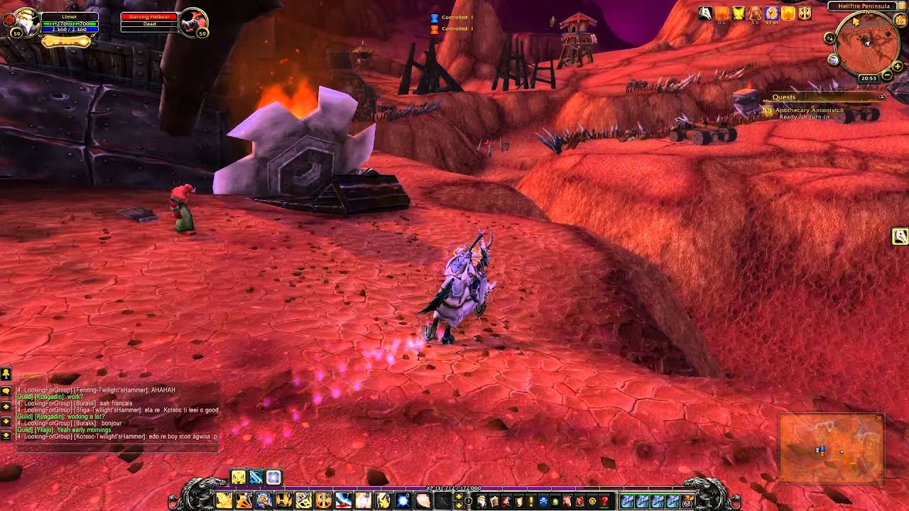 Apothecary Antonivich Quest Playthrough - Hellfire Peninsula