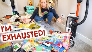 I'M EXHAUSTED! VLOG, DECLUTTER & KIDS ACTIVITY TO DO WHILE STAYING HOME  |  EMILY NORRIS
