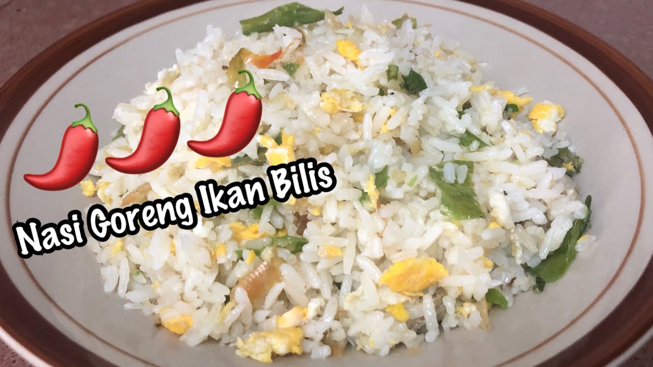 Nasi Goreng Ikan Bilis Simple - YouTube