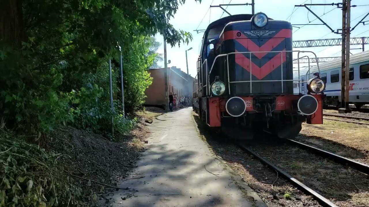 Pociąg retro Nowy Sącz - Chabówka SM42-1031 X Galicyjski Piknik Kolejowy w Dobrej