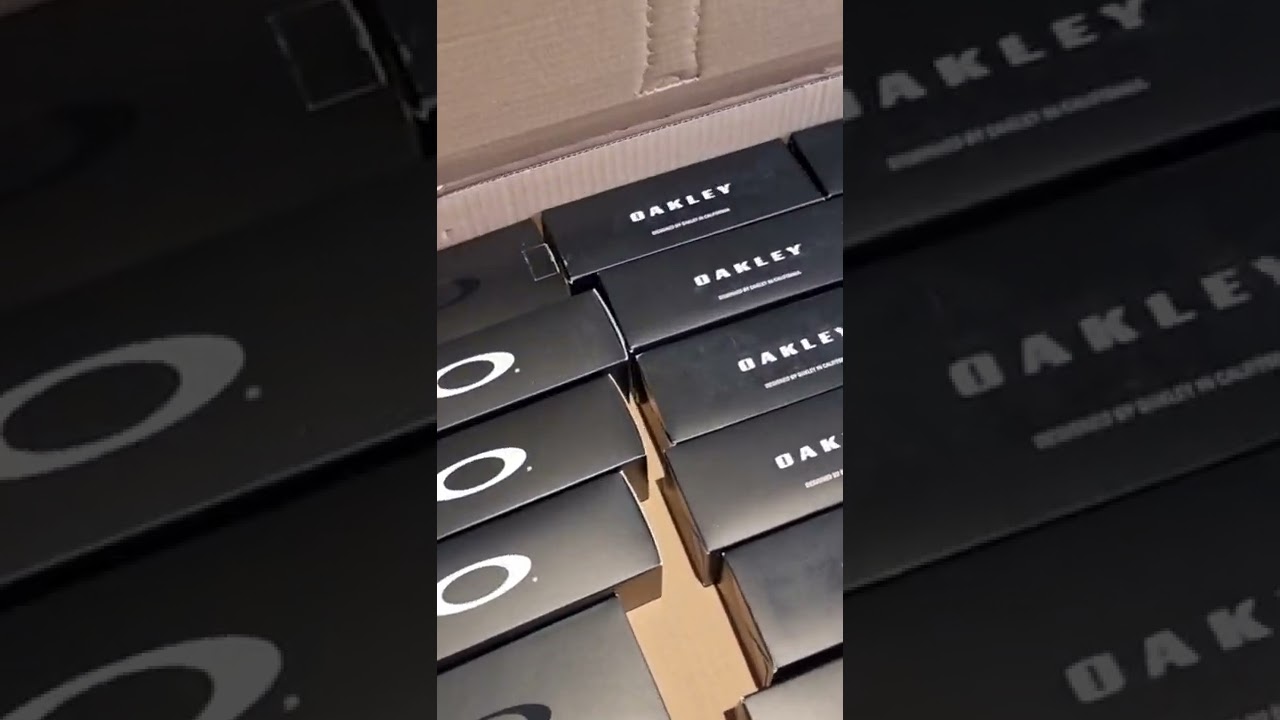 Oakley eyewear have landed 